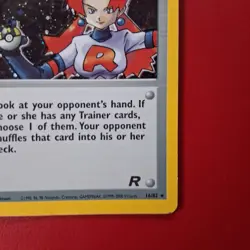Rocket's Sneak Attack 16/82 Team Rocket Holo Pokemon Card - Image 2