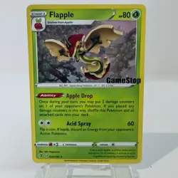 Pokemon Flapple 022/192 GameStop Exclusive Stamped Promo - Image 1