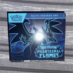 Pokemon TCG Mega Evolution Phantasmal Flames Elite Trainer Box English - Image 1