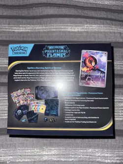 Pokemon TCG Mega Evolution Phantasmal Flames Elite Trainer Box English - Image 2