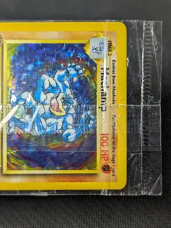Machamp 8/102 - Base Set 1st Edition Sealed Holo Rare Pokemon TCG NM - Image 5