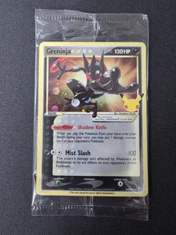 Greninja Gold Star SWSH144 Celebrations Stamp English Sealed Pokemon NM - Image 1