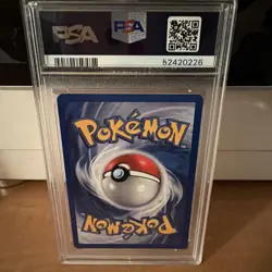 1999 POKEMON GAME BASE SET 68 VULPIX PSA 10 GEM MINT - Image 2