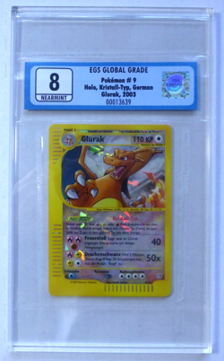 CCG Pokemon Skyridge Box Topper Set (4) Glurak,Ho-oh;Iksbat,Kabutops 8; 2x8,5; 9 - Image 1