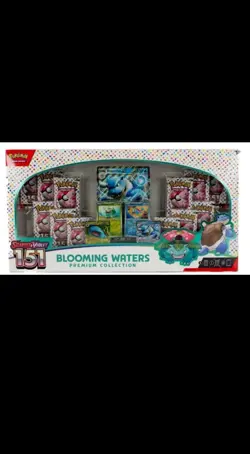 Pokemon 151 Blooming Waters Premium Collections SEALED Brand New - Image 2