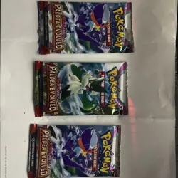 Pokemon Paldea Evolved Booster Packs Sealed, New three packs - Image 2