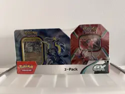Pokemon TCG Miraidon & Koraidon Costco 2-Pack Tins – 9 Booster Packs - Image 1