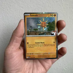 Pokemon - NM Solrock 075/132 Cosmos Holo - Prize Pack Series 8 - Image 1