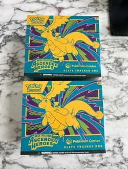 2x Pokemon TCG: Mega Evolution-Ascended Heroes Pokemon Center ETB | IN HAND - Image 1