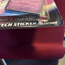 Pokemon TCG Prismatic Evolutions Tech Sticker Collection 2x slight damage - Image 4