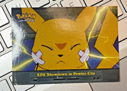 Pokemon Topps TV Animation Edition EP5 Showdown In Pewter City Card LP / bx120 - Image 1