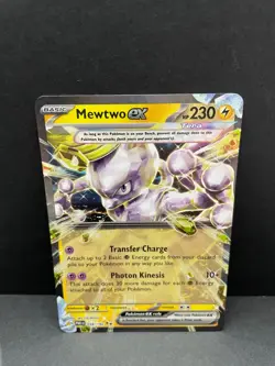 Mewtwo ex 058/182 Double Rare Paradox Rift Pokemon NM - Image 1