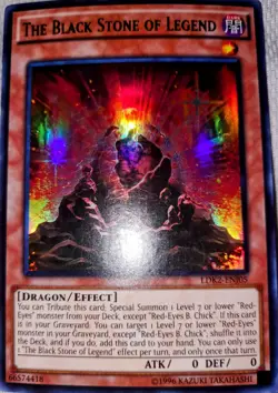 The Black Stone of Legend LDK2-ENJ05 Legendary Decks - Image 1