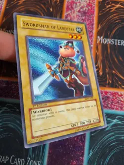 Yu-Gi-Oh! TCG Swordsman of Landstar SDJ-002 Common 1st Edition Near Mint - Image 2