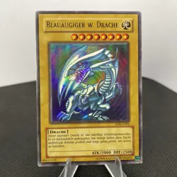 Yugioh Blauaugiger W. Drache SDK-G001 Ultra Rare LP/PL - Image 1