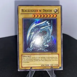 Yugioh Blauaugiger W. Drache SDK-G001 Ultra Rare LP/PL - Image 2