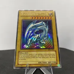 Yugioh Blauaugiger W. Drache SDK-G001 Ultra Rare LP/PL - Image 4