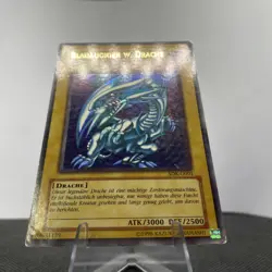 Yugioh Blauaugiger W. Drache SDK-G001 Ultra Rare LP/PL - Image 5