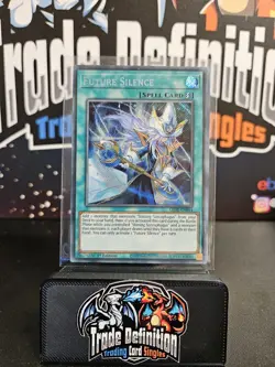 Yugioh Future Silence LEDE-EN054 Secret Rare 1st Edition NM - Image 1