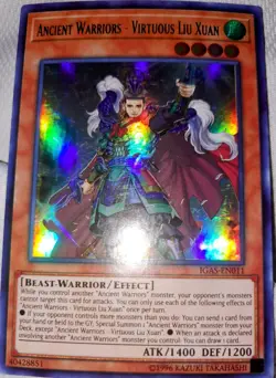 Ancient Warriors - Virtuous Liu Xuan IGAS-EN011 Ignition Assault-1st Edition 1st - Image 1