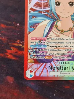 One Piece English EB03-001 Nefeltari Vivi (L) Leader Alt Art Heroines Edition - Image 5
