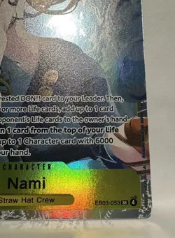 Nami (053) EB03-053 Extra Booster: One Piece Heroines Edition Foil English - Image 5