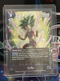 Kefla FB08-034 Saiyan's Pride Dragon Ball English Card Fusion World - Image 1