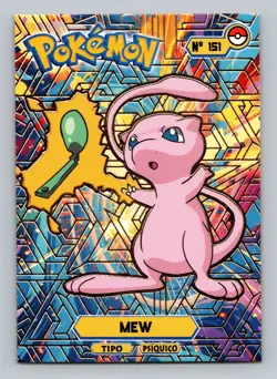 Pokemon Card - Mew 151 - Card Tops - Pokedex Database 2024 - Image 1
