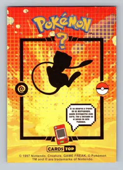 Pokemon Card - Mew 151 - Card Tops - Pokedex Database 2024 - Image 2