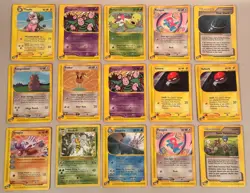 Pokemon Card Lot, Exeggcute, Bellsprout, Porygon, Voltorb, Doduo - Image 1