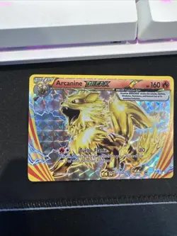 Pokemon TCG XY Arcanine Break Black Star Promo Card XY180 - Image 1