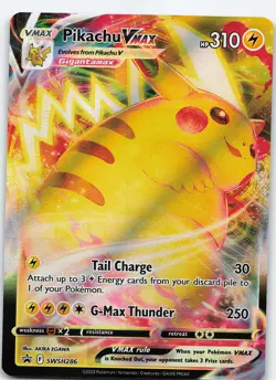 Pikachu VMAX - SWSH286 Promo Holo SWSH: Sword & Shield Promo Cards NM Pokemon - Image 1