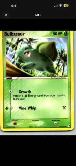 Pokemon TCG Bulbasaur 6 Card Bundle Deal - Image 5