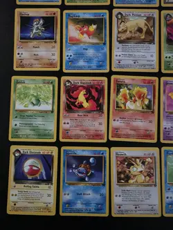 Pokemon 60 Card Lot Team Rocket Jungle Fossil No Duplicates NM - LP WOTC Vintage - Image 5