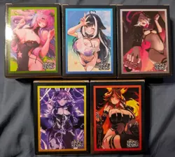 Gamersupps V Card Rising Stars Card Sleeves Lot Of 5 NEW - Image 2