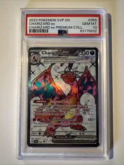 Charizard ex 056 Sv: Scarlet & Violet Promo Cards Holo PSA 10 - Image 1