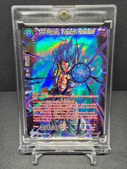 Dragon Ball Super Card Game SSB Gogeta, Technique Unchained SPR BT11-012 - Image 1