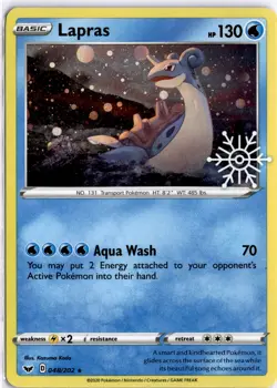 Lapras - (Holiday Calendar) Promo Miscellaneous Cards & Products 048/202 LP - Image 1