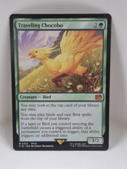 Traveling Chocobo - NM - MTG - 210 - Universes Beyond: Final Fantasy - Image 1
