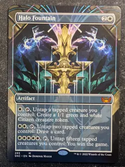 Halo Fountain - Borderless - Streets of New Capenna (MTG) - Image 1