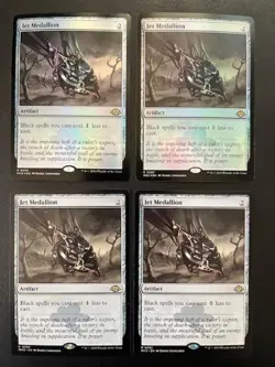 MTG- Jet Medallion x4 - MH3 (Two are FOIL) - Image 1