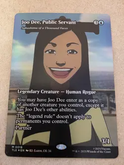 Joo Dee, Public Servant - Sakashima of a Thousand Faces (Borderless) - Foil Mtg - Image 1