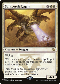 Sunscorch Regent #41 | Near Mint | The List Magic MTG - Image 1