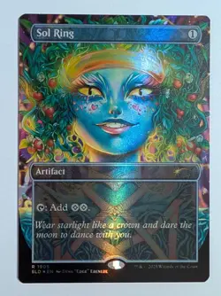 Sol Ring (Double Rainbow FOIL) #1905 | NM Near Mint FOIL | SLD Magic MTG - Image 1