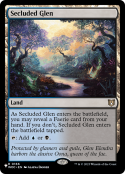 Secluded Glen #166 | Near Mint | The List Magic MTG - Image 1