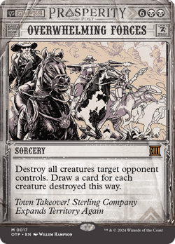 Overwhelming Forces 17 | NM Near Mint | OTP Breaking News Magic MTG - Image 1