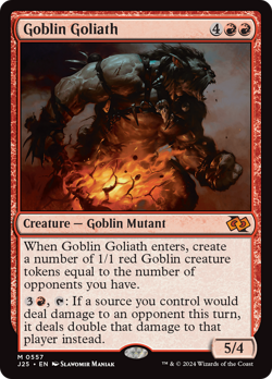 Goblin Goliath 557 | Near Mint | J25 Foundations Jumpstart Magic MTG - Image 1