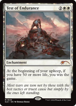 Test of Endurance #1840 | NM Near Mint | SLD Secret Lair Drop Magic MTG - Image 1