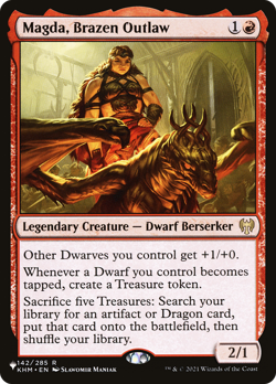 Magda, Brazen Outlaw #142 | Near Mint | The List Magic MTG - Image 1
