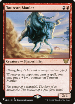 Taurean Mauler (NEC) #111 | Near Mint | The List Magic MTG - Image 1